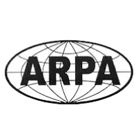 米国国防高等研究計画局（ARPA）のロゴまたは象徴的な図